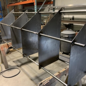 Custom Steel Shelves