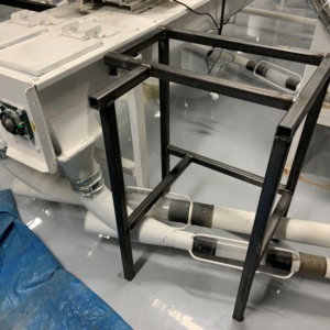 Custom machine frame