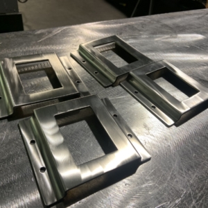 Custom Stainless security plates